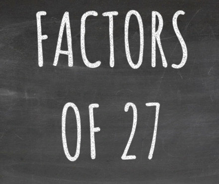 Factors of 27