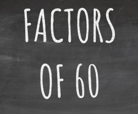 Factors of 60