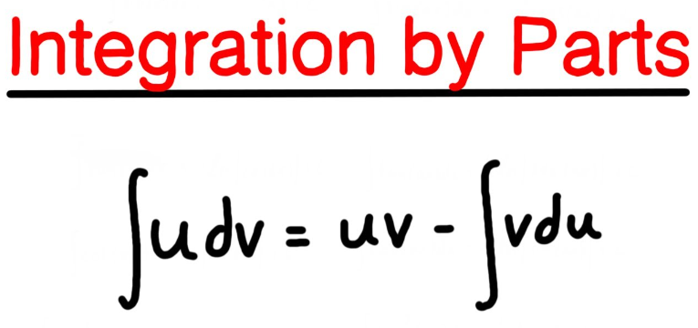 Integration by parts formula